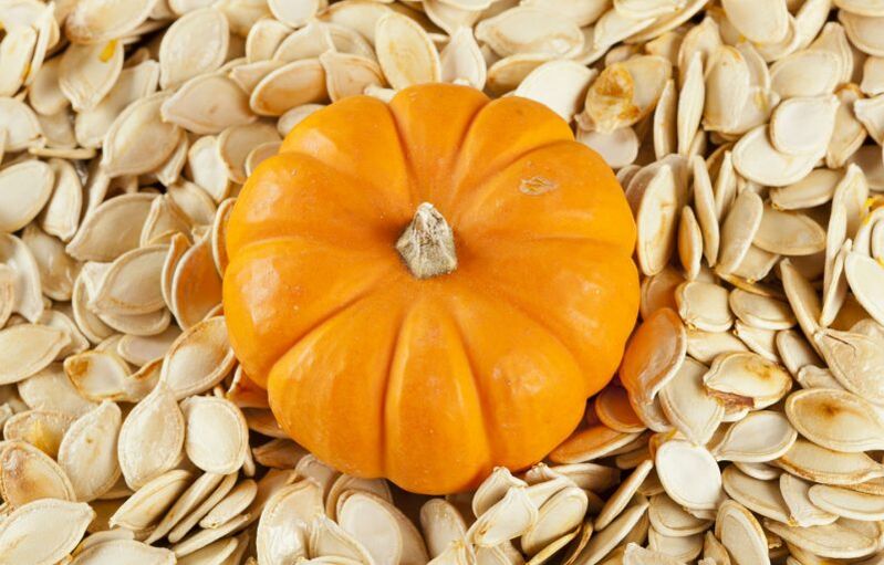 síolta pumpkin i gcoinne paraisítí i leanaí
